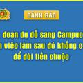 Cảnh báo giả mạo môi giới việc làm, xuất khẩu lao động để khống chế nạn nhân, đòi tiền chuộc từ gia đình