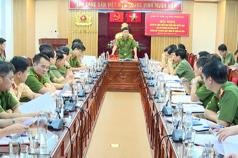 Sơ kết 1 năm thành lập Cơ quan UBKT Đảng ủy Công an tỉnh Thanh Hóa