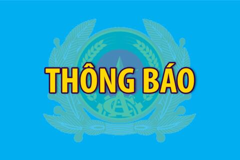 THÔNG BÁO: Phòng ngừa tội phạm cố ý gây thương tích, giết người trên địa bàn tỉnh Thanh Hoá