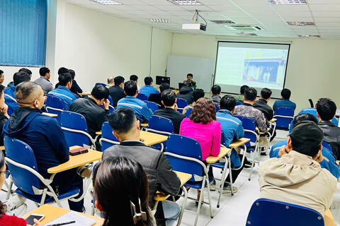 Huấn luyện, kiểm tra nghiệp vụ PCCC tại Công ty TNHH PECI Việt Nam