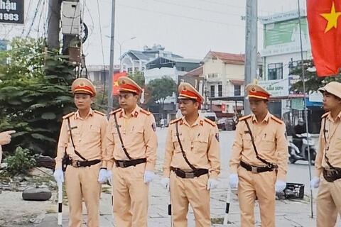 Sẵn sàng bảo đảm trật tự, an toàn giao thông phục vụ khai mạc Lễ hội biển Sầm Sơn năm 2025