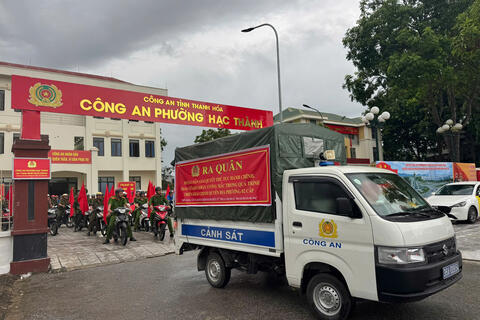 Công an phường Hạc Thành quyết liệt tấn công trấn áp tội phạm sau sáp nhập