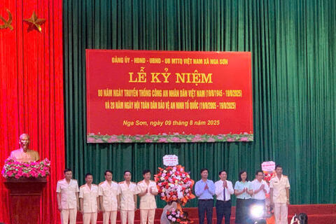 Nga Sơn: Ngày hội toàn dân bảo vệ an ninh Tổ quốc lan tỏa đến từng thôn, xóm