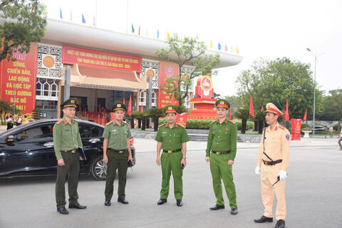 Bảo đảm tuyệt đối an ninh, an toàn Đại hội Thi đua yêu nước tỉnh Thanh Hoá lần thứ XI, giai đoạn 2025 - 2030