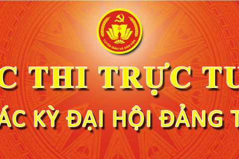 Cuộc thi trực tuyến tìm hiểu các kỳ Đại hội Đảng toàn quốc