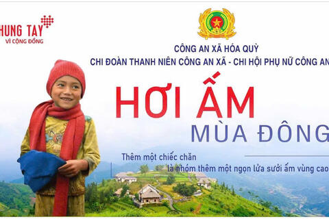 Ấm áp chương trình thiện nguyện “Hơi ấm mùa đông”