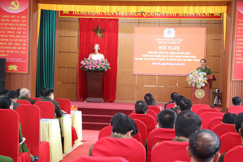 Xây dựng Công an xã Định Tân chính quy, tinh nhuệ, hiện đại, bám sát cơ sở, đáp ứng yêu cầu nhiệm vụ trong tình hình mới