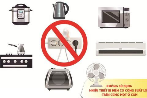 Khuyến cáo đảm bảo an toàn PCCC khi sử dụng máy sưởi, ngọn lửa trần trong điều kiện rét đậm