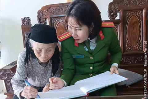 Công an xã Lưu Vệ: Tổng kiểm tra cư trú, bảo đảm quyền lợi cử tri bầu cử Hội đồng nhân dân các cấp nhiệm kỳ 2026 - 2031