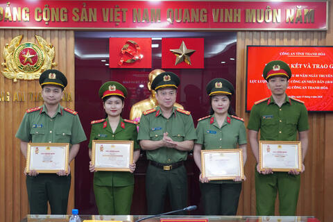 Công an tỉnh Thanh Hóa: Tổng kết, trao giải cuộc thi viết tìm hiểu 80 năm Ngày truyền thống lực lượng Tham mưu Công an nhân dân