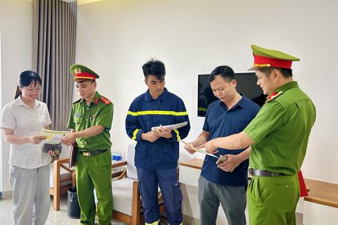 Sầm Sơn siết chặt an toàn an toàn phòng cháy, chữa cháy tại các cơ sở lưu trú