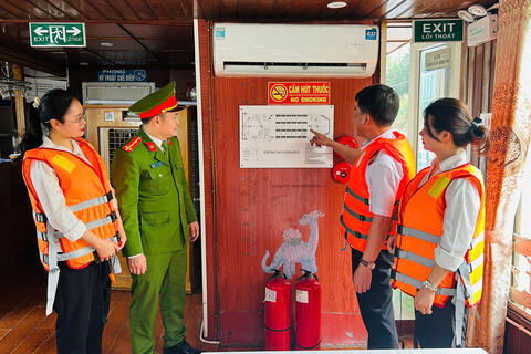 Tập huấn phòng cháy chữa cháy và cứu nạn cứu hộ cho các chủ cơ sở kinh doanh