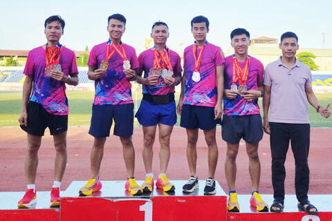 Đội tuyển Điền kinh Công an tỉnh giành giải cao tại Đại hội thể dục thể thao tỉnh Thanh Hóa lần thứ X năm 2026