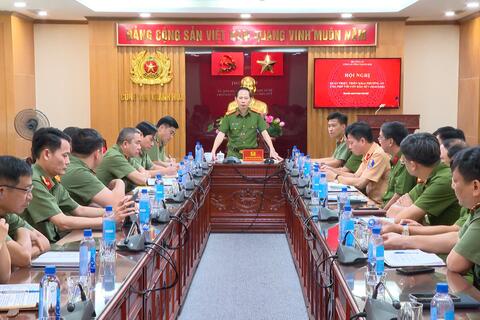 Công an tỉnh Thanh Hóa chủ động phương án ứng phó với bão số 1 (Maysak)