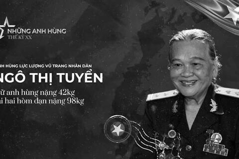 Anh hùng Lực lượng vũ trang Nhân dân, Trung tá Ngô Thị Tuyển: Biểu tượng can trường của người phụ nữ Việt Nam, niềm tự hào của quê hương Thanh Hoá