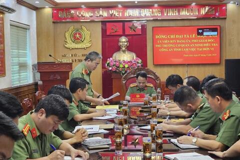 Phòng An ninh điều tra: Xây dựng bản lĩnh chính trị vững vàng, nâng cao hiệu quả công tác bảo vệ an ninh quốc gia