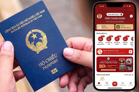 Phổ biến quy định về sử dụng hộ chiếu tích hợp trên VNeID