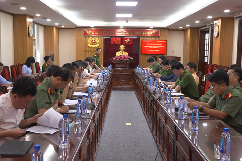 Cục Cảnh sát quản lý hành chính về trật tự xã hội: Khảo sát xây dựng Luật định danh và xác thực điện tử tại Thanh Hóa