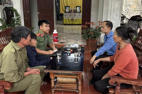 "Gần dân nhất" bằng những hoạt động cụ thể, ý nghĩa vì cộng đồng tại Công an xã Vĩnh Lộc