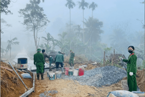 Cảnh sát khu vực Công an Thanh Hoá - Gần dân, Vì dân phục vụ, được Nhân dân tin yêu