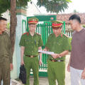 Lực lượng Công an xã nỗ lực phục vụ Nhân dân, bảo đảm an ninh, trật tự trên địa bàn cả trong những ngày nghỉ