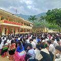 Công an xã Trung Lý tuyên truyền pháp luật cho hơn 500 học sinh và giáo viên