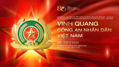 Vinh quang Công an nhân dân Việt Nam
