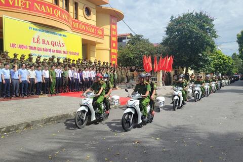 Hiệu quả sau gần một năm hoạt động của Lực lượng tham gia bảo vệ an ninh, trật tự ở cơ sở