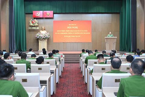 Bộ Công an quán triệt, triển khai Luật Phòng cháy, chữa cháy và cứu nạn, cứu hộ