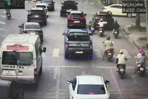 THÔNG BÁO: Kết quả phát hiện phương tiện vi phạm về trật tự, an toàn giao thông qua hệ thống camera giám sát an ninh trật tự, an toàn giao thông (Từ ngày 01/7/2025 đến ngày 10/7/2025)