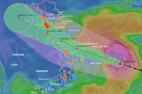 Thanh Hóa: Thực hiện cấm biển từ 6 giờ 00 ngày 27/9 để ứng phó với bão số 10