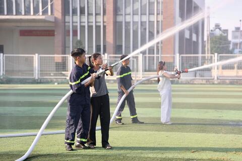 Phường Hạc Thành ra mắt Trung tâm học tập cộng đồng về phòng cháy, chữa cháy và cứu nạn, cứu hộ