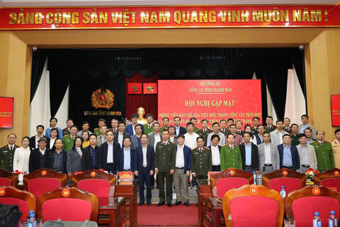 Công an tỉnh Thanh Hóa tổ chức hội nghị gặp mặt phóng viên, KOL tiêu biểu trong công tác phối hợp tuyên truyền bảo đảm an ninh, trật tự