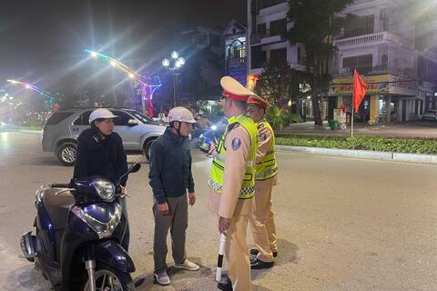 Tăng cường bảo đảm trật tự an toàn giao thông trong những ngày Tết