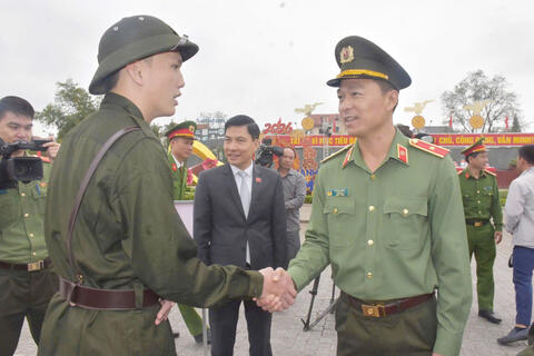 Thanh Hóa: Bảo đảm tốt an ninh trật tự Lễ giao, nhận quân năm 2026