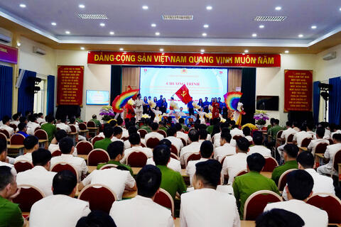 Công an tỉnh Thanh Hoá tổ chức Lễ kỷ niệm 95 năm Ngày thành lập Đoàn TNCS Hồ Chí Minh và 70 năm truyền thống Đoàn Thanh niên Bộ Công an