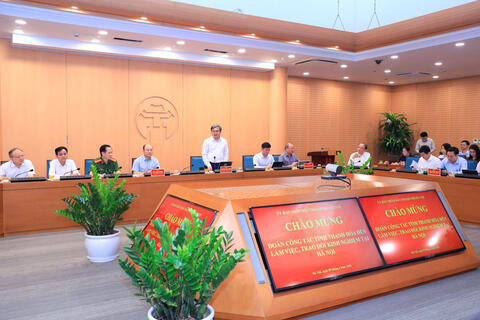 Thanh Hóa: Học tập và trao đổi kinh nghiệm về thành lập, vận hành Trung tâm đổi mới sáng tạo tại Hà Nội