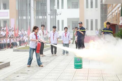 Lan tỏa kiến thức, kỹ năng phòng cháy chữa cháy trong cộng đồng