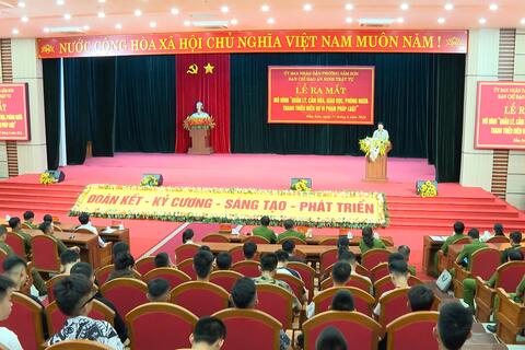 Phường Sầm Sơn ra mắt mô hình "Quản lý, cảm hóa, giáo dục, phòng ngừa thanh thiếu niên hư vi phạm pháp luật"