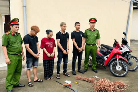 Khởi tố nhóm thanh niên nghiện game chuyên trộm cắp tại các công trình, dự án ở nhiều tỉnh, thành 