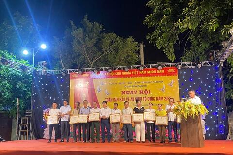 Phường Nghi Sơn tổ chức điểm “Ngày hội toàn dân bảo vệ an ninh Tổ quốc” năm 2026
