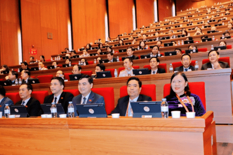 Đại hội XIV của Đảng: Đoàn đại biểu Đảng bộ tỉnh Thanh Hóa dự phiên thảo luận tại hội trường