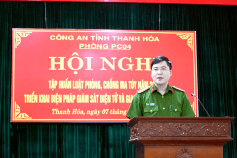 Nâng cao năng lực phòng chống ma túy từ cơ sở
