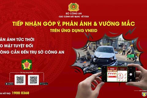 Hướng dẫn các bước góp ý, phản ánh trên ứng dụng VNeID
