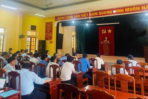 Tập huấn quản lý, sử dụng công cụ hỗ trợ cho cán bộ, nhân viên, lực lượng bảo vệ của cơ quan, tổ chức, doanh nghiệp trên địa bàn tỉnh năm 2025
