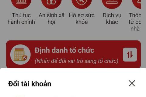 HƯỚNG DẪN XÓA THÀNH VIÊN KHỎI TỔ CHỨC TRÊN ĐỊNH DANH TỔ CHỨC