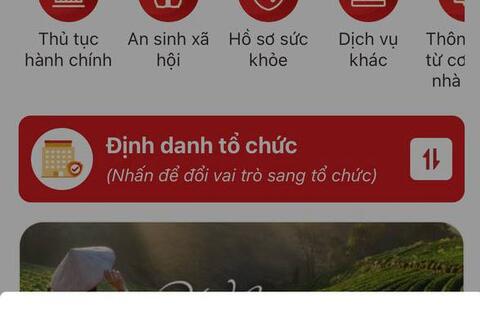 HƯỚNG DẪN THAY ĐỔI NGƯỜI ĐỨNG ĐẦU/NGƯỜI ĐẠI DIỆN THEO PHÁP LUẬT TRÊN ĐỊNH DANH TỔ CHỨC