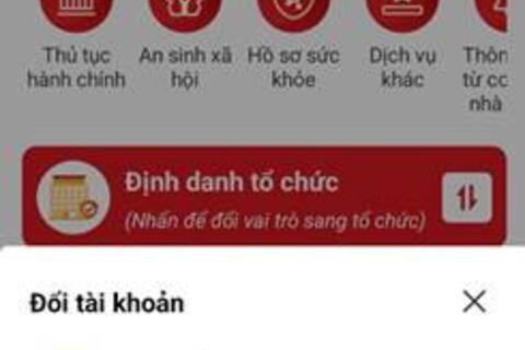 HƯỚNG DẪN THIẾT LẬP SỰ KIỆN TRÊN ĐỊNH DANH TỔ CHỨC
