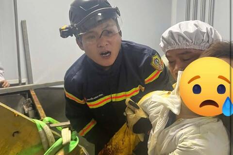 Thanh Hóa: Kịp thời giải cứu người phụ nữ bị kẹt tay vào máy trộn dược liệu