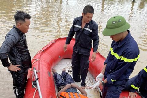 Đã tìm thấy thi thể nạn nhân đuối nước tại xã Anh Sơn